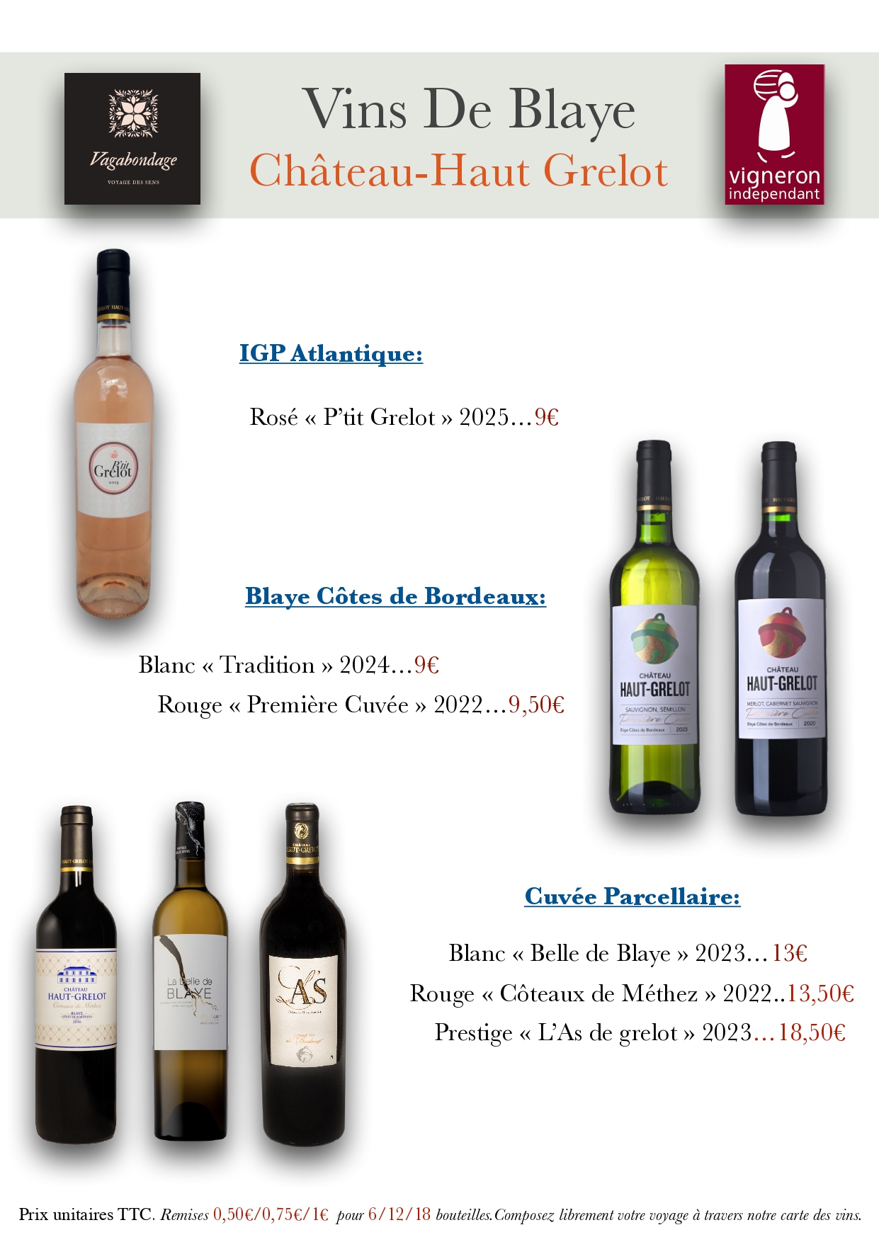 Blaye côtes de Bordeaux-Château haut Grelot