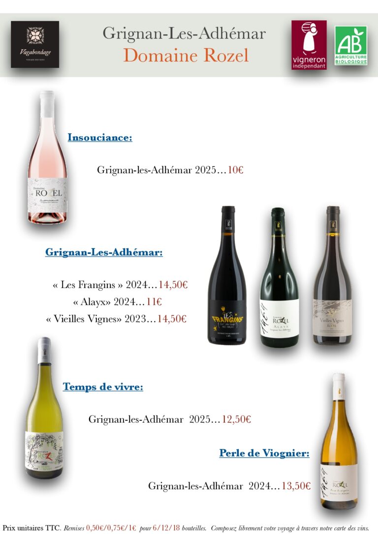 Grignan-les-Adhémar Domaine Rozel