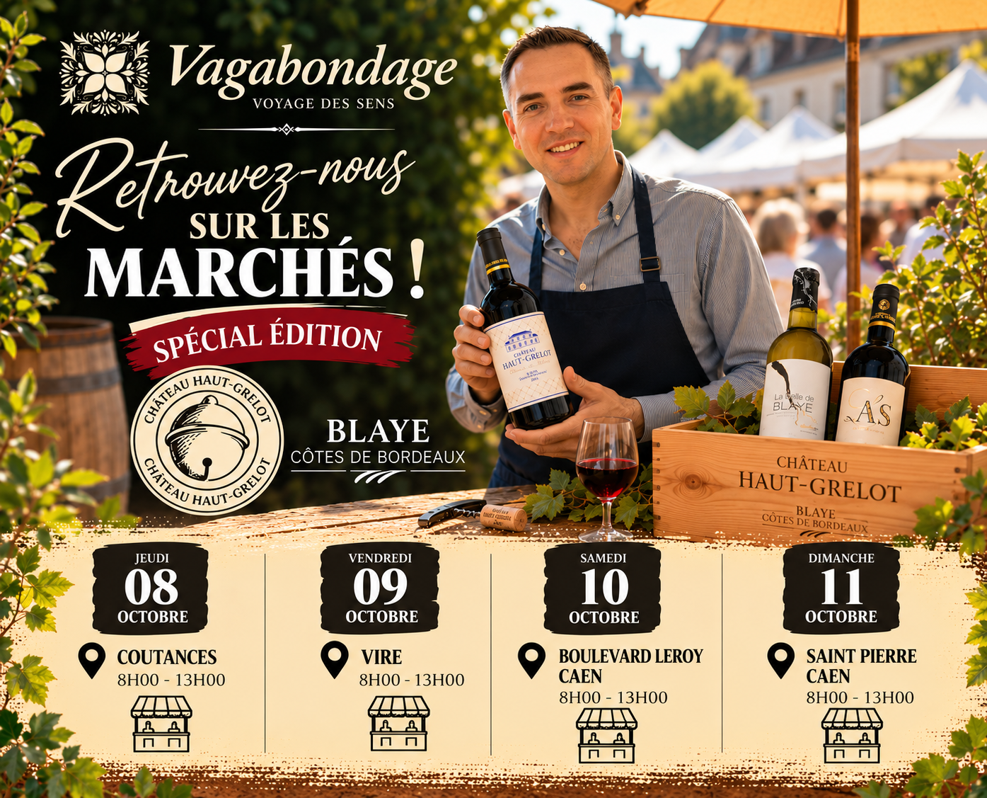 planing semaine Marché